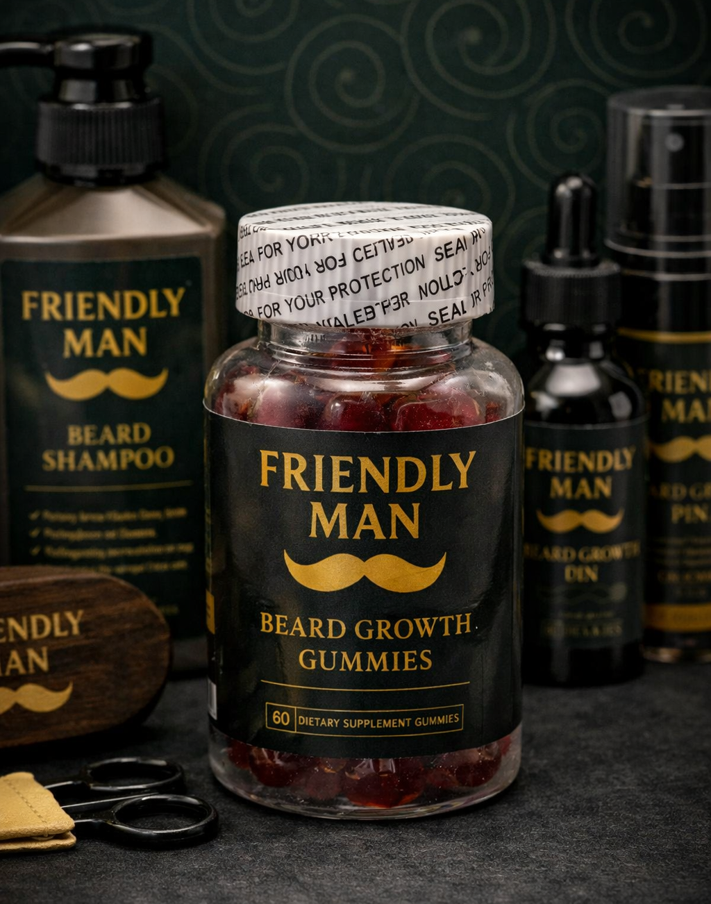 Beard Growth Gummies